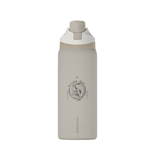 Insulated Water Bottle 32oz — Matte Black Oasis Vacuum Flask