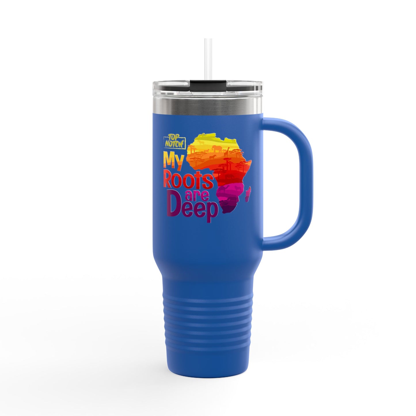 My Roots are Deep Insulated Travel Mug - 40oz | Perfect for Coffee Lovers & Travelers