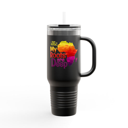 My Roots are Deep Insulated Travel Mug - 40oz | Perfect for Coffee Lovers & Travelers