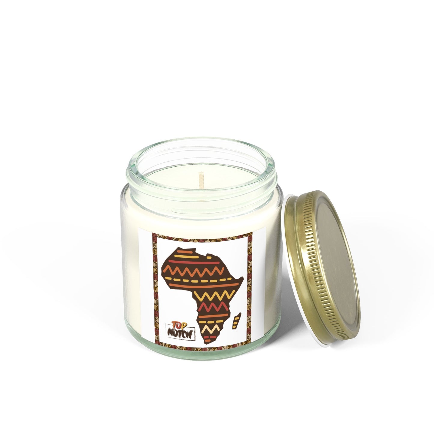 African-Inspired Scented Candle - Coconut Apricot Wax (4oz, 9oz)