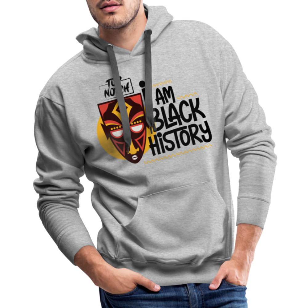 Top Notch Black History Hoodie - heather grey
