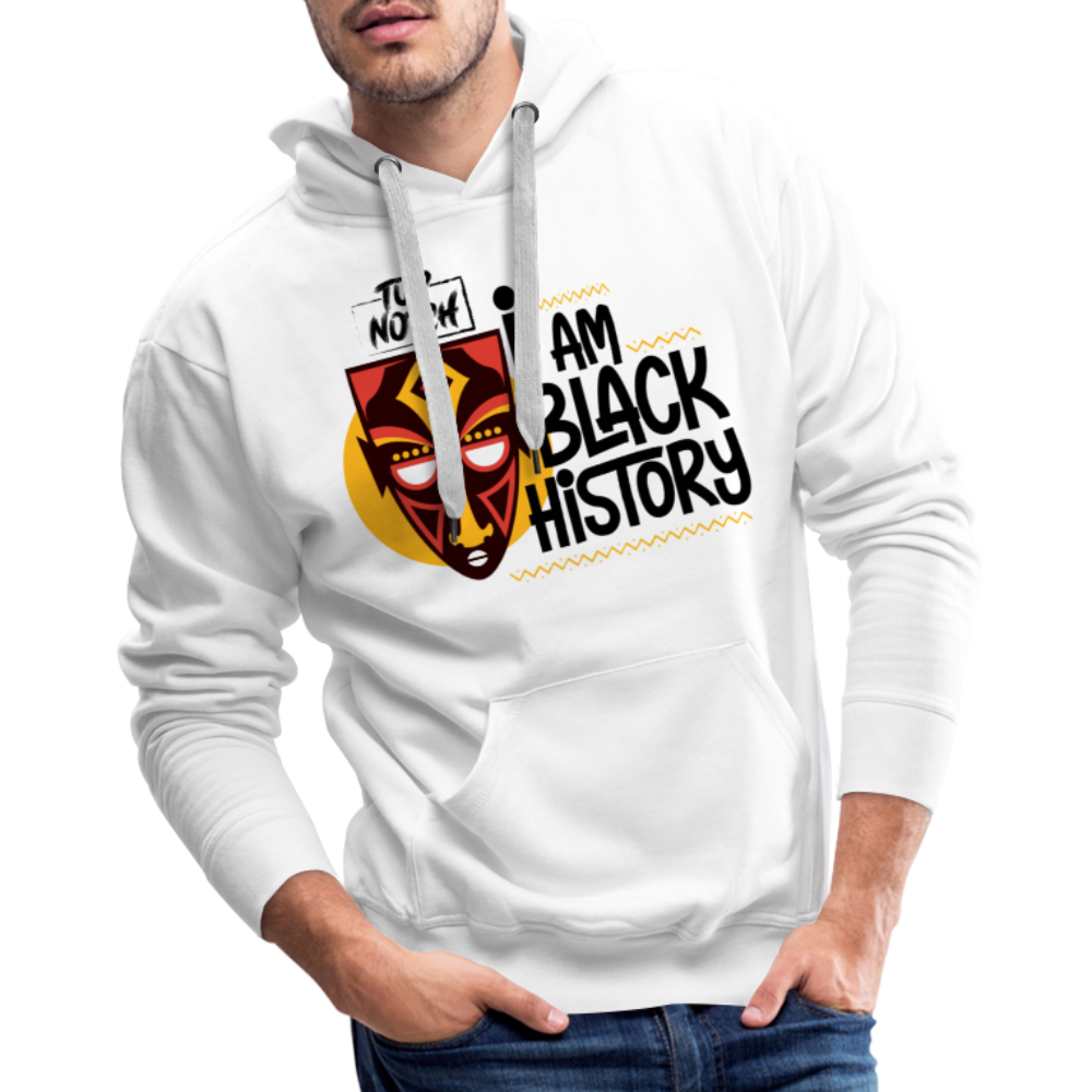 Top Notch Black History Hoodie - white