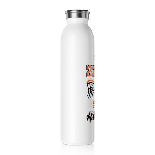 29oz Basketball History Slim Water Bottle - Trendy Athletic Hydration