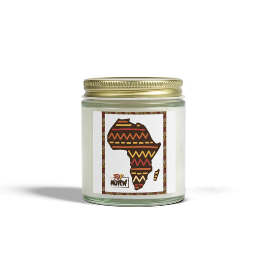 African-Inspired Scented Candle - Coconut Apricot Wax (4oz, 9oz)