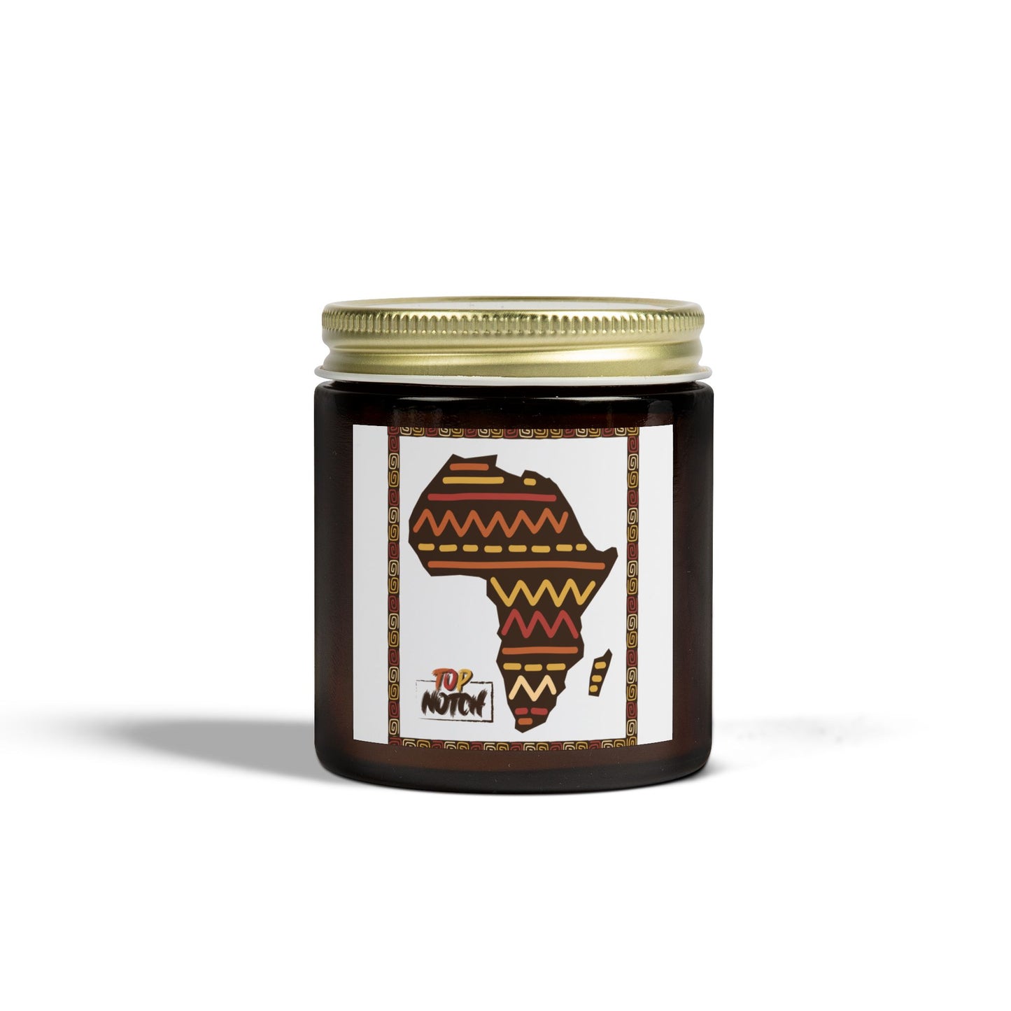 African-Inspired Scented Candle - Coconut Apricot Wax (4oz, 9oz)
