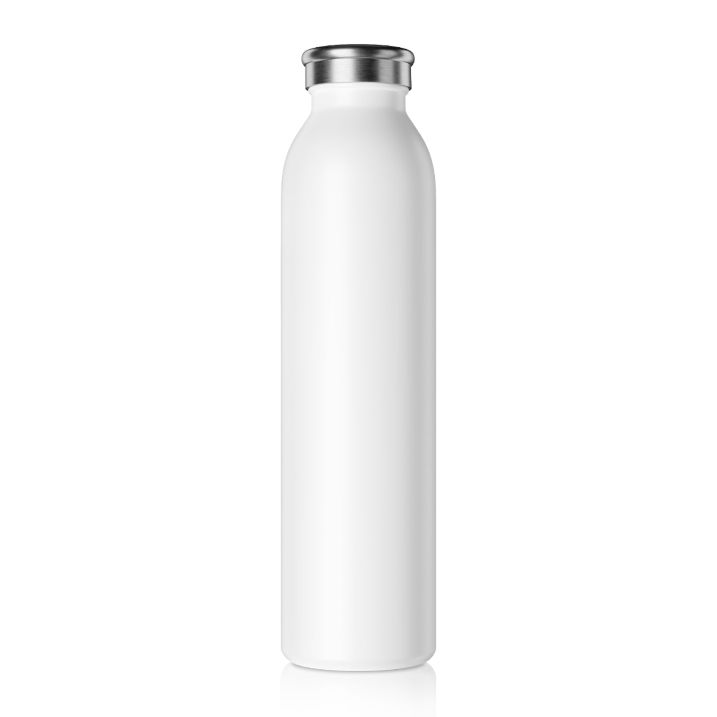 Basketball 23 Slim Water Bottle — '23 + Hoop = History' Sports Stainless Bottle