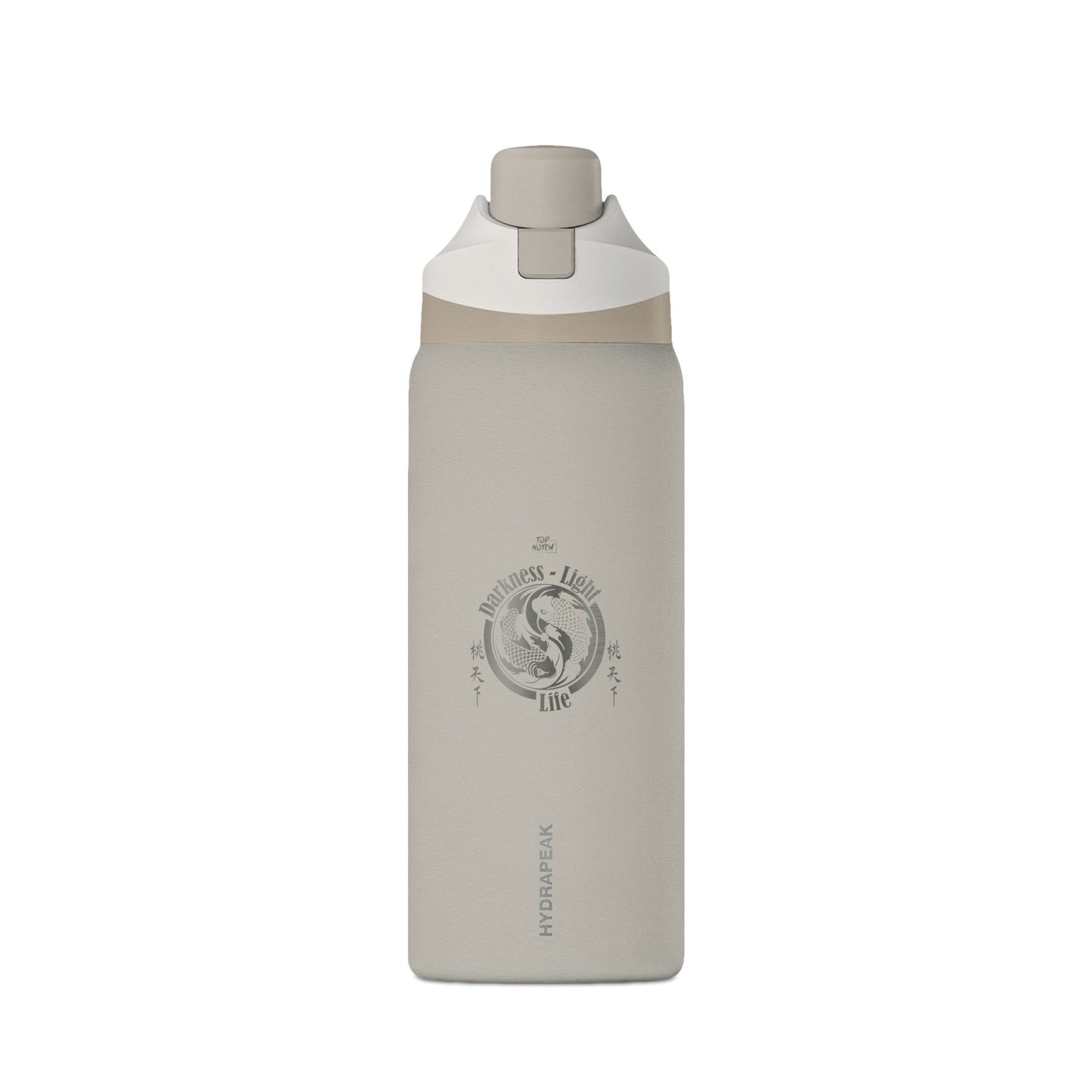 Insulated Water Bottle 32oz — Matte Black Oasis Vacuum Flask