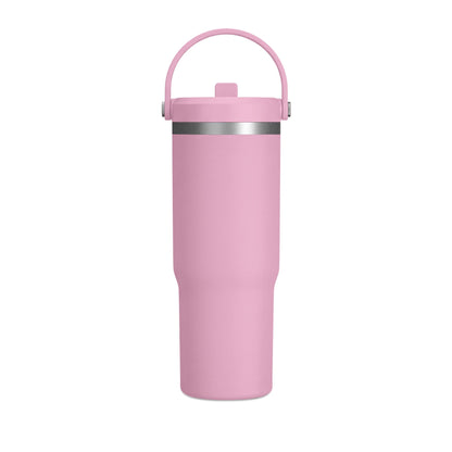 Nomad 32oz Tumbler — Adventure Camp Travel Mug with 'Wander & Live' Compass Design