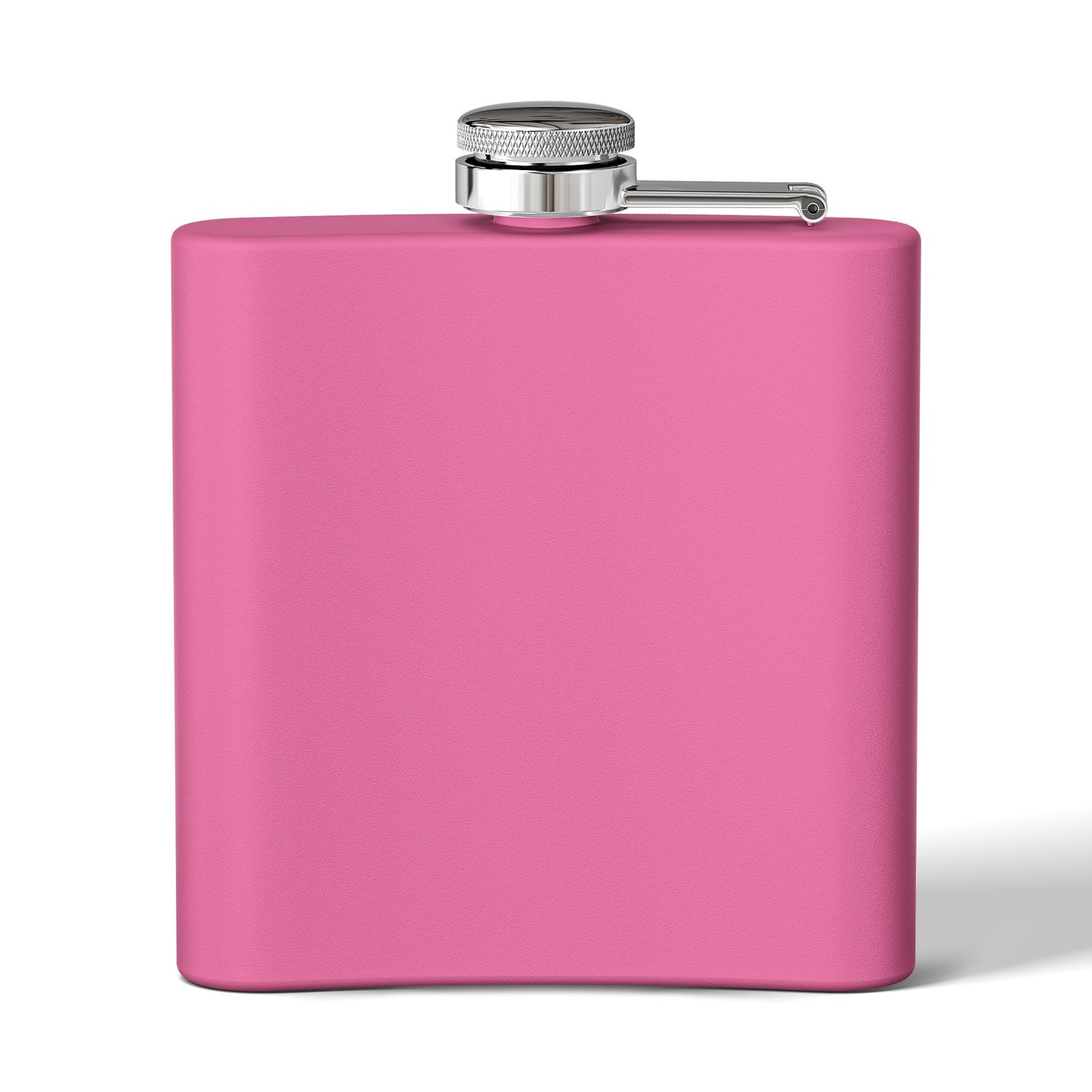Koi Yin Yang Flask — "Darkness • Light Life" 6oz Stainless Steel Hip Flask
