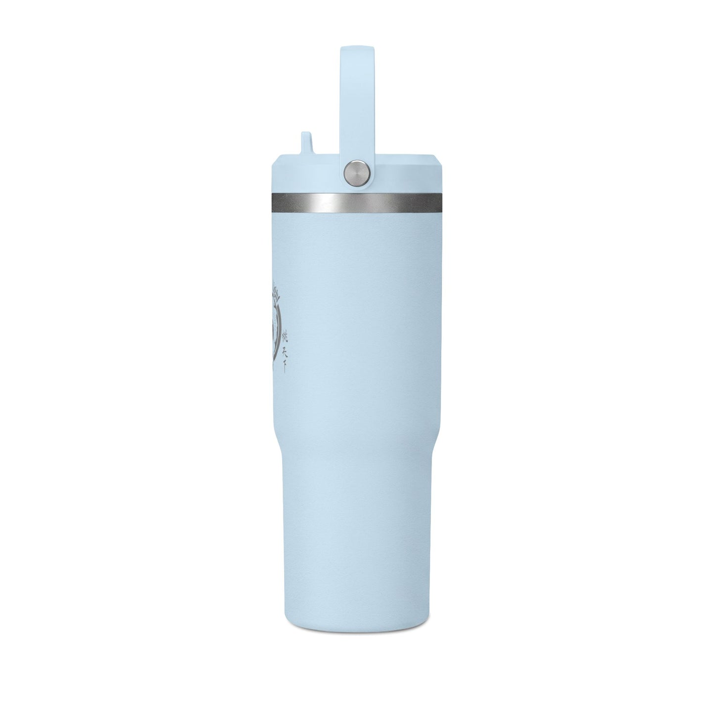 Nomad 32oz Tumbler — Adventure Camp Travel Mug with 'Wander & Live' Compass Design