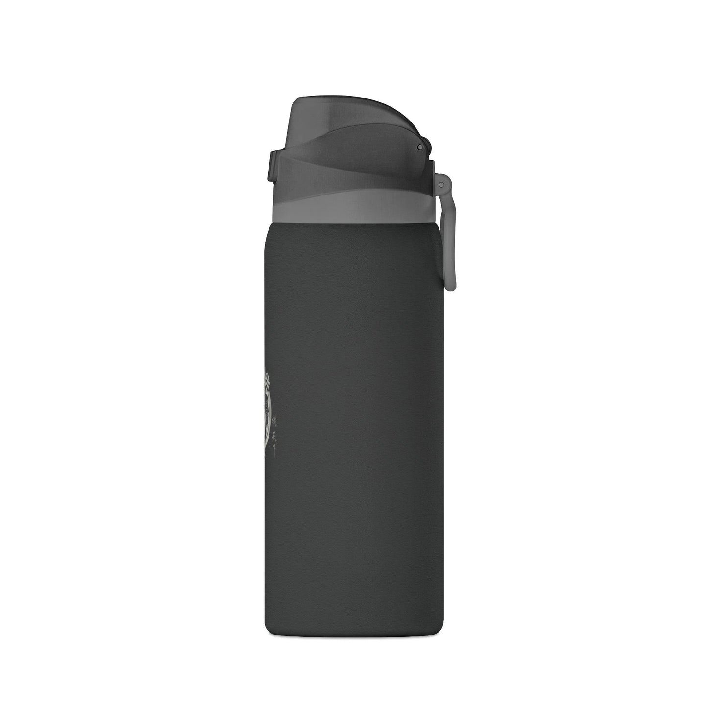 Insulated Water Bottle 32oz — Matte Black Oasis Vacuum Flask