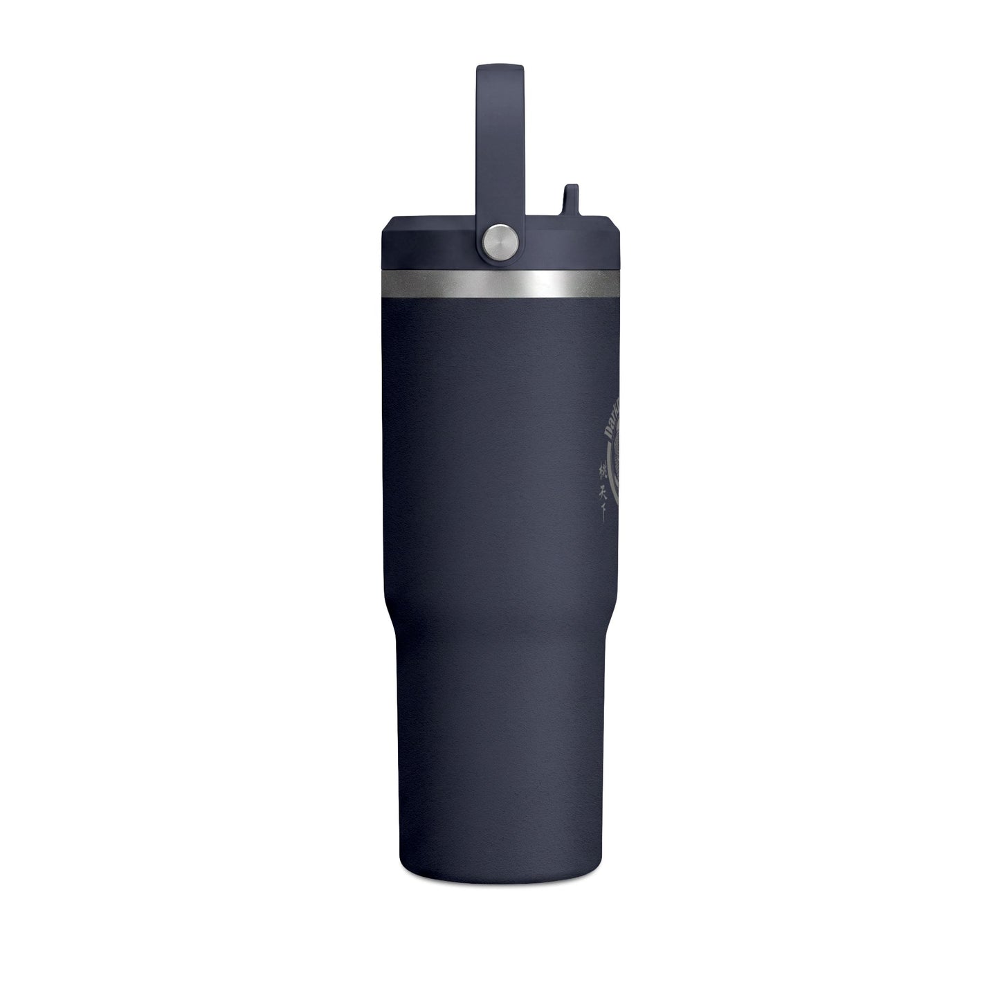Nomad 32oz Tumbler — Adventure Camp Travel Mug with 'Wander & Live' Compass Design