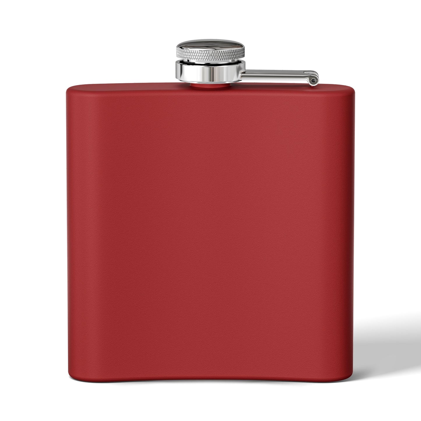 Koi Yin Yang Flask — "Darkness • Light Life" 6oz Stainless Steel Hip Flask