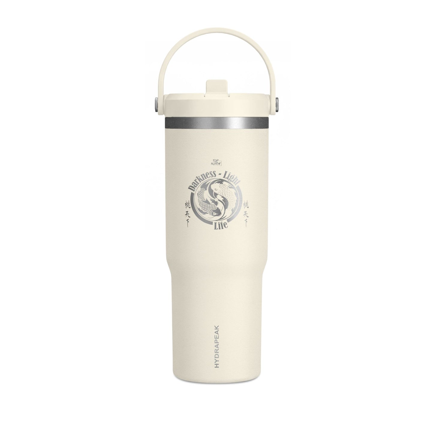 Nomad 32oz Tumbler — Adventure Camp Travel Mug with 'Wander & Live' Compass Design