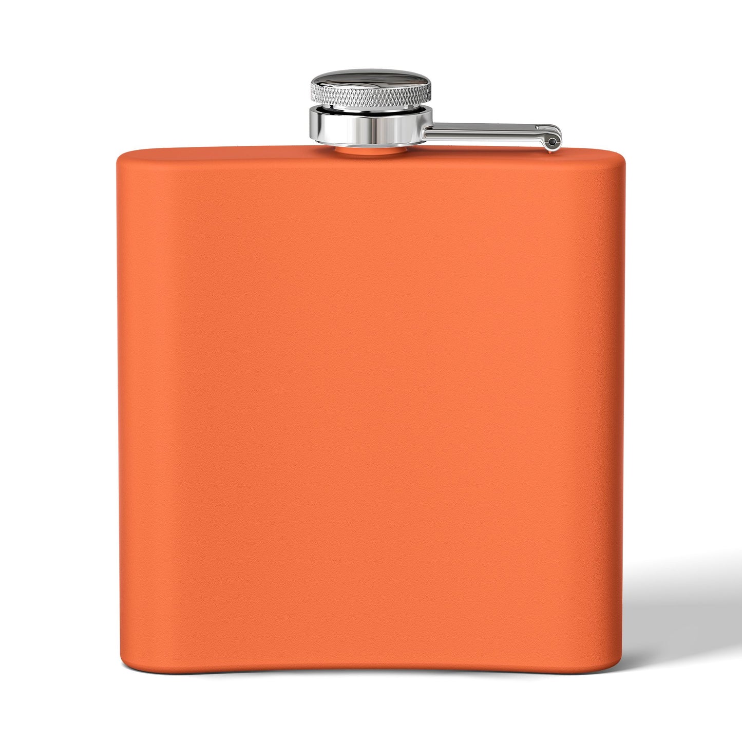 Koi Yin Yang Flask — "Darkness • Light Life" 6oz Stainless Steel Hip Flask