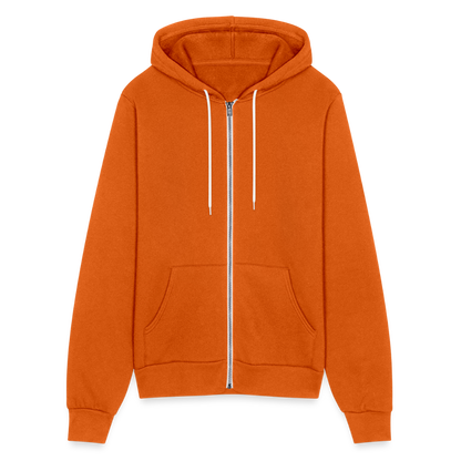 Canvas Unisex Full Zip Hoodie - autumn