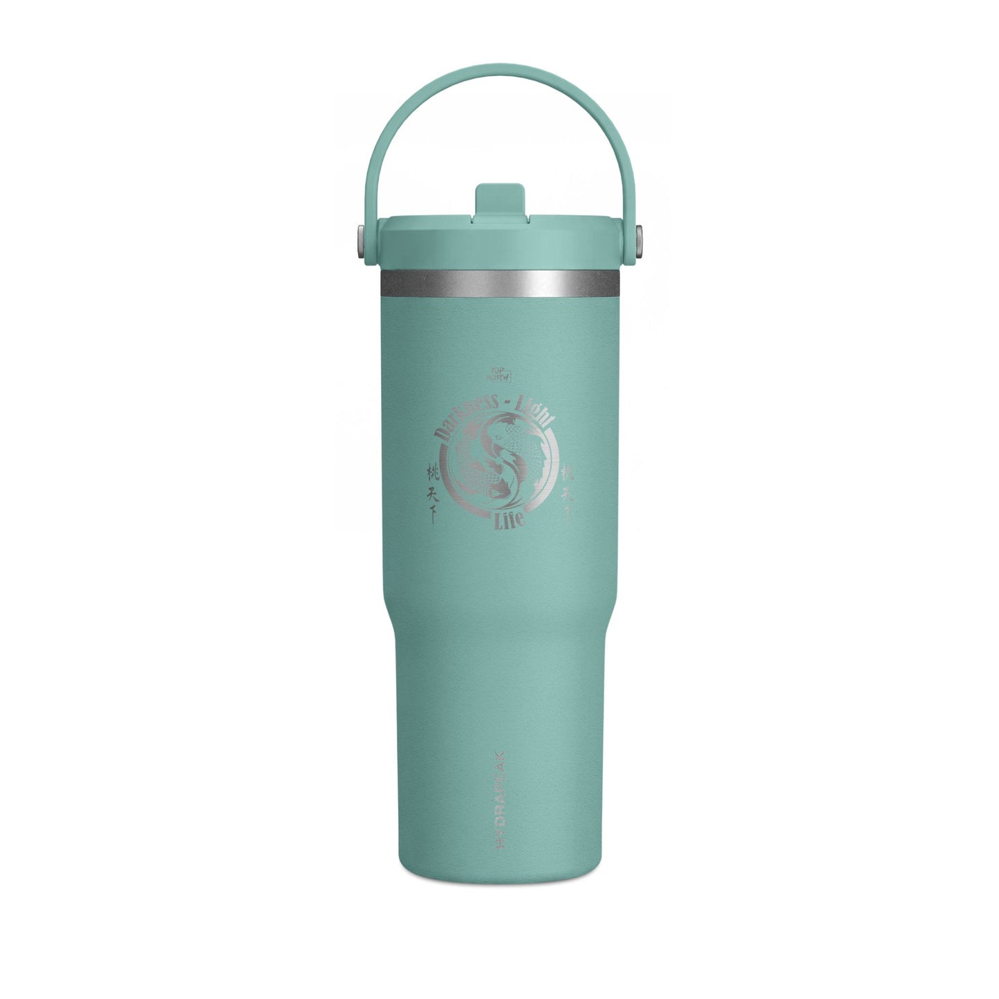 Nomad 32oz Tumbler — Adventure Camp Travel Mug with 'Wander & Live' Compass Design
