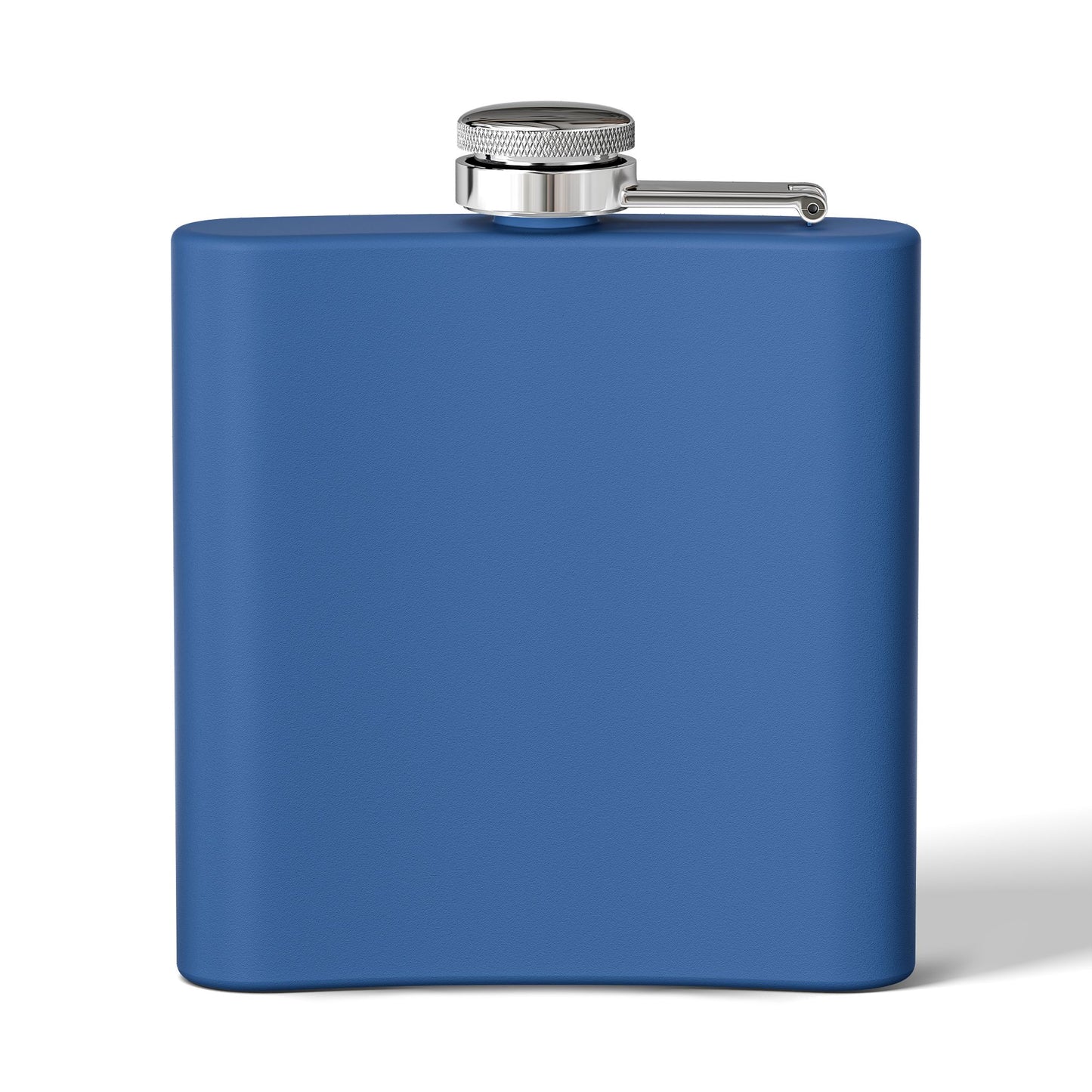Koi Yin Yang Flask — "Darkness • Light Life" 6oz Stainless Steel Hip Flask