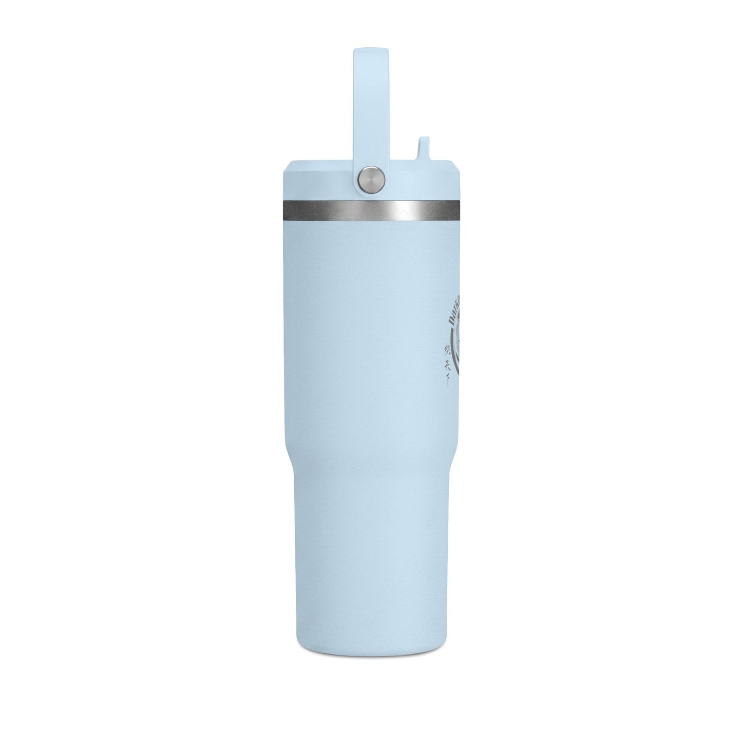 Nomad 32oz Tumbler — Adventure Camp Travel Mug with 'Wander & Live' Compass Design