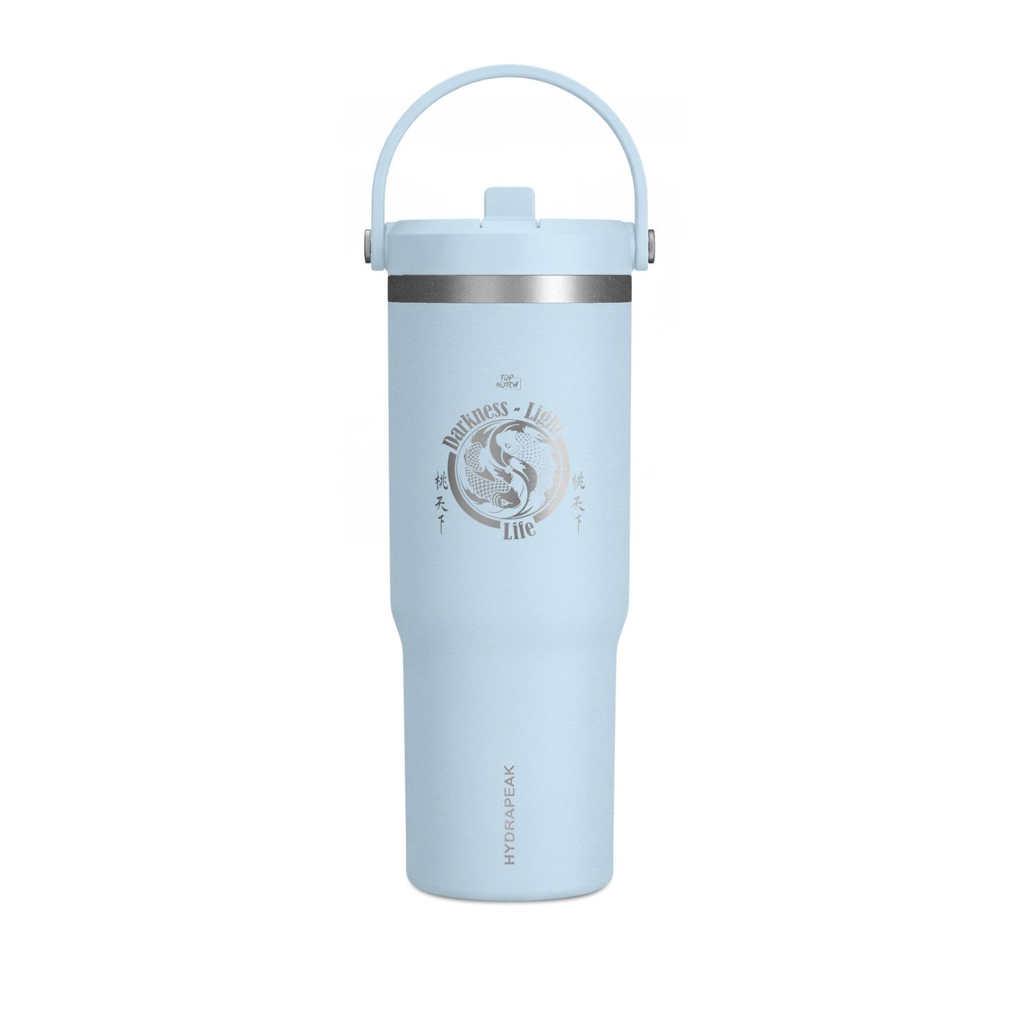 Nomad 32oz Tumbler — Adventure Camp Travel Mug with 'Wander & Live' Compass Design