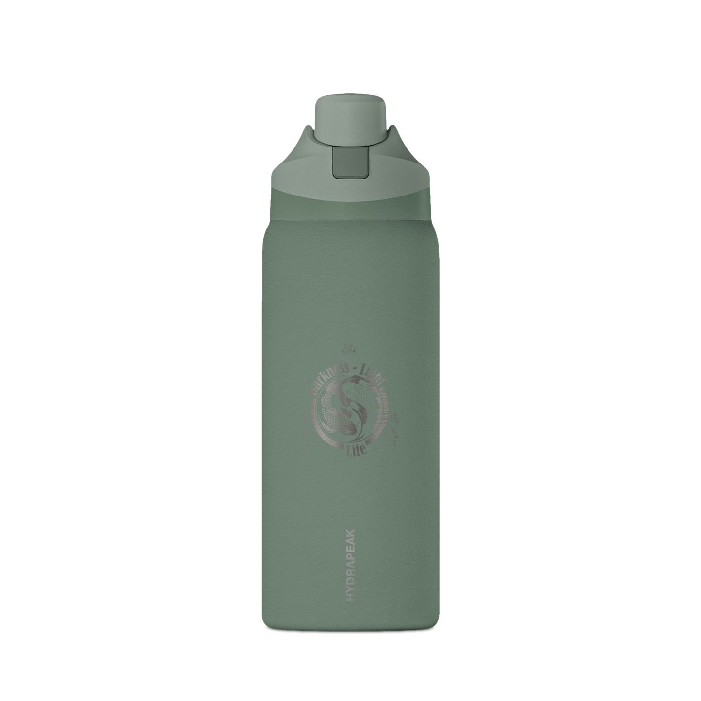 Insulated Water Bottle 32oz — Matte Black Oasis Vacuum Flask