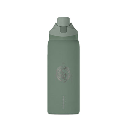 Insulated Water Bottle 32oz — Matte Black Oasis Vacuum Flask
