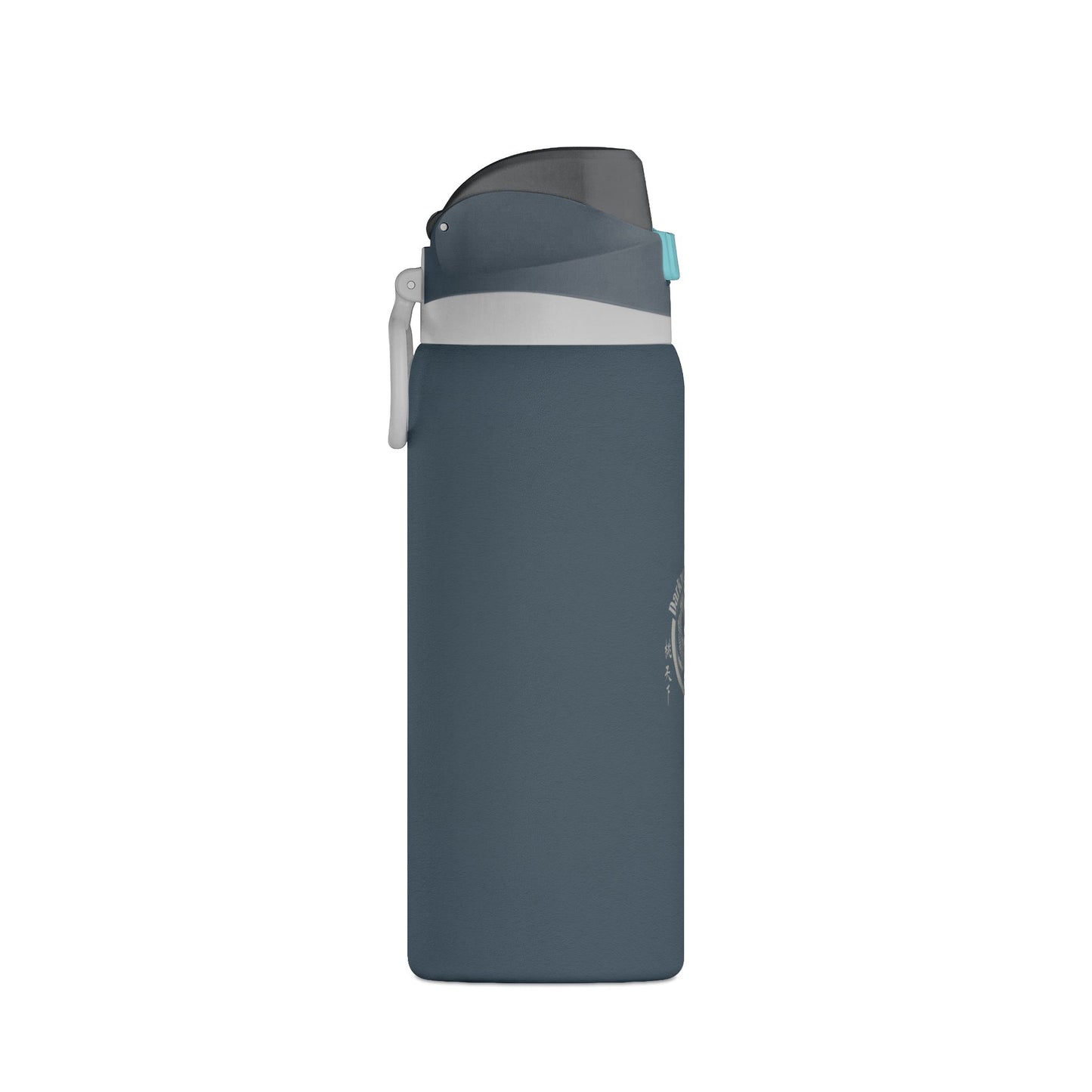 Insulated Water Bottle 32oz — Matte Black Oasis Vacuum Flask