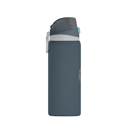 Insulated Water Bottle 32oz — Matte Black Oasis Vacuum Flask