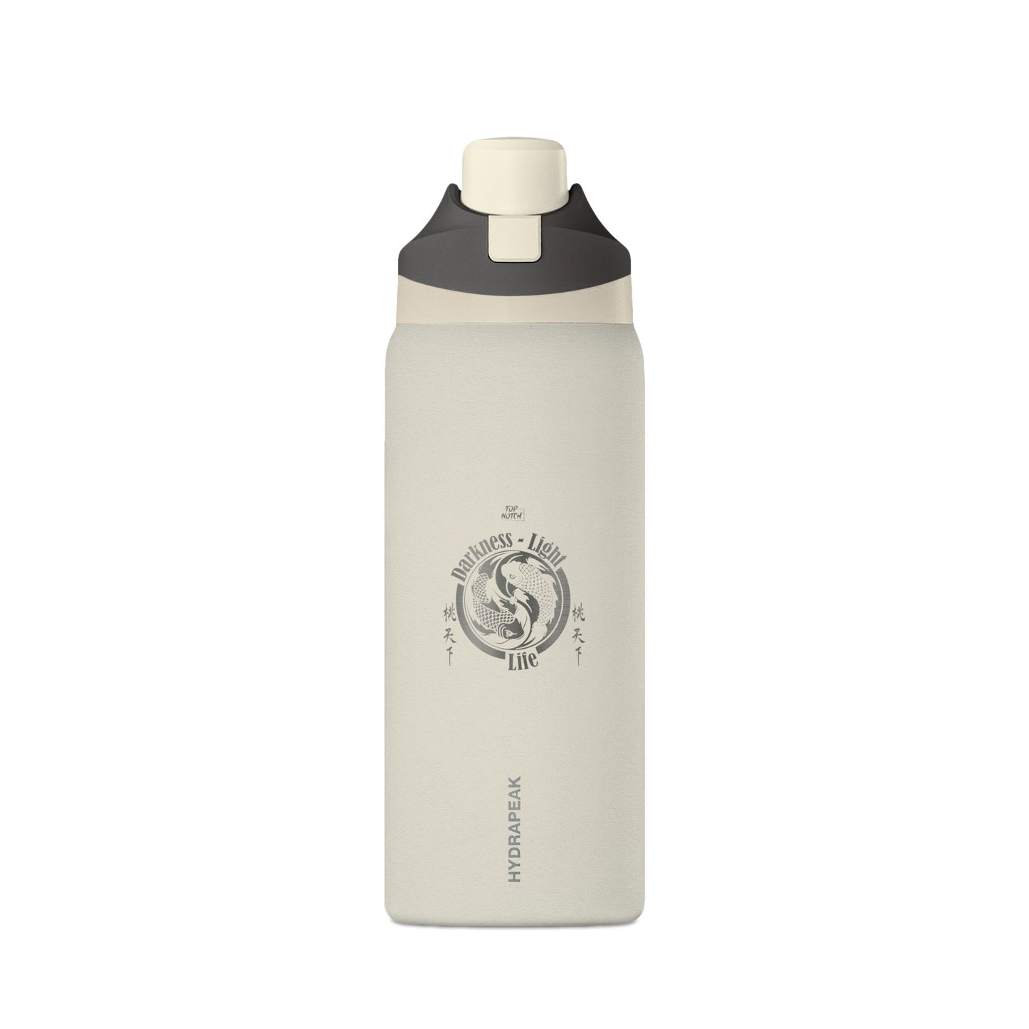Insulated Water Bottle 32oz — Matte Black Oasis Vacuum Flask