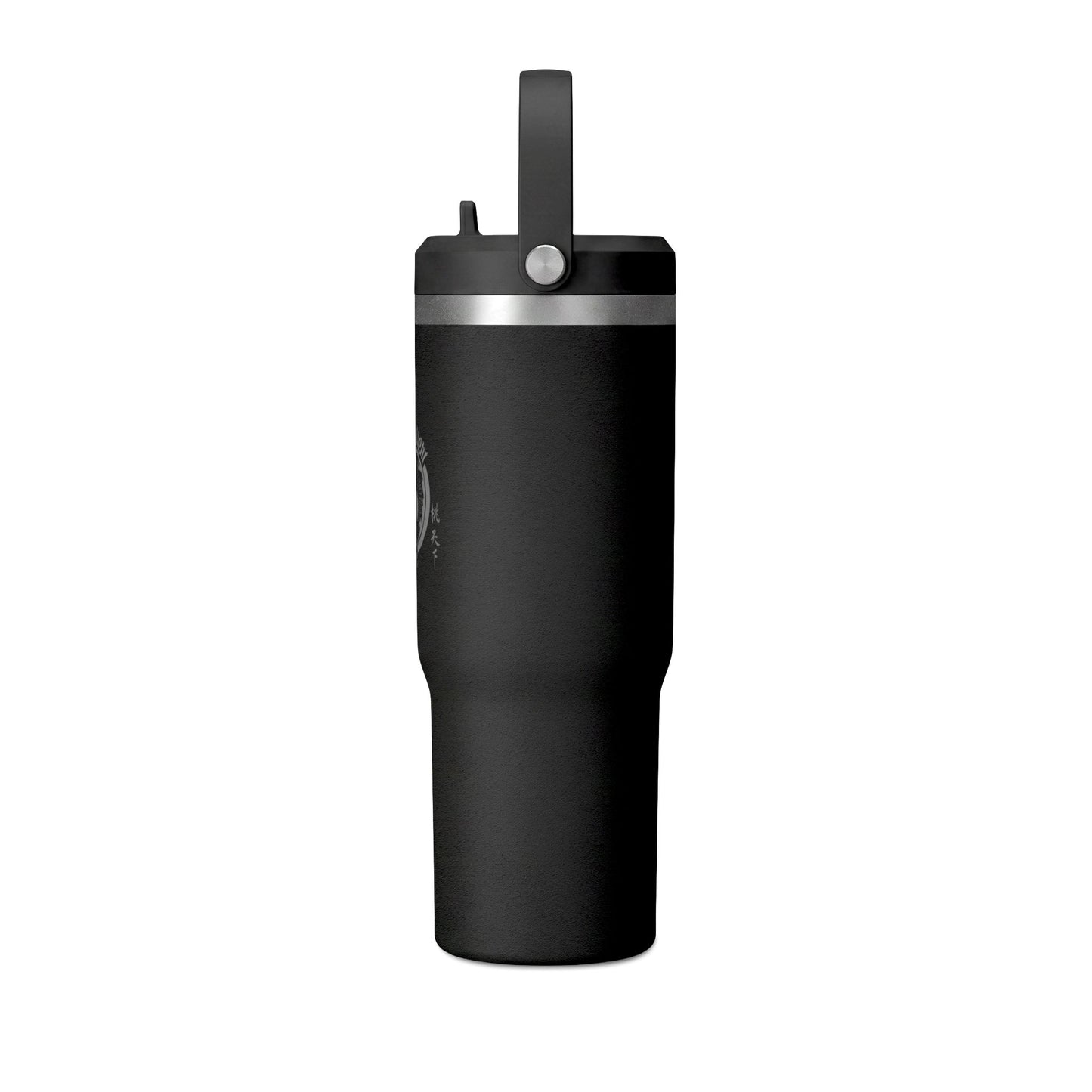 Nomad 32oz Tumbler — Adventure Camp Travel Mug with 'Wander & Live' Compass Design