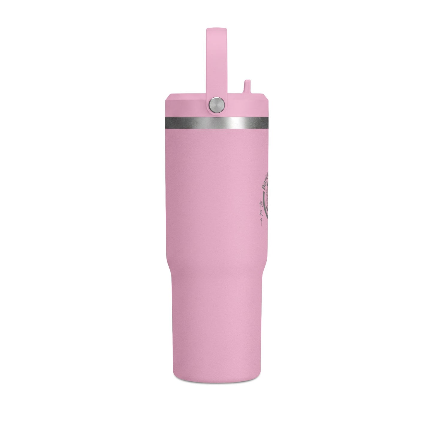 Nomad 32oz Tumbler — Adventure Camp Travel Mug with 'Wander & Live' Compass Design