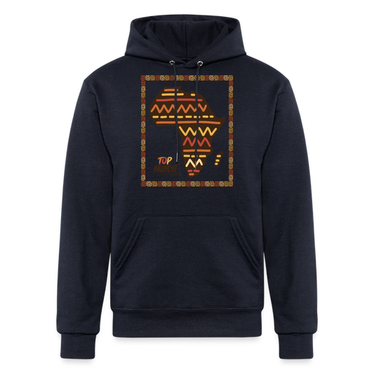 Champion Unisex African Celebration Hoodie - navy